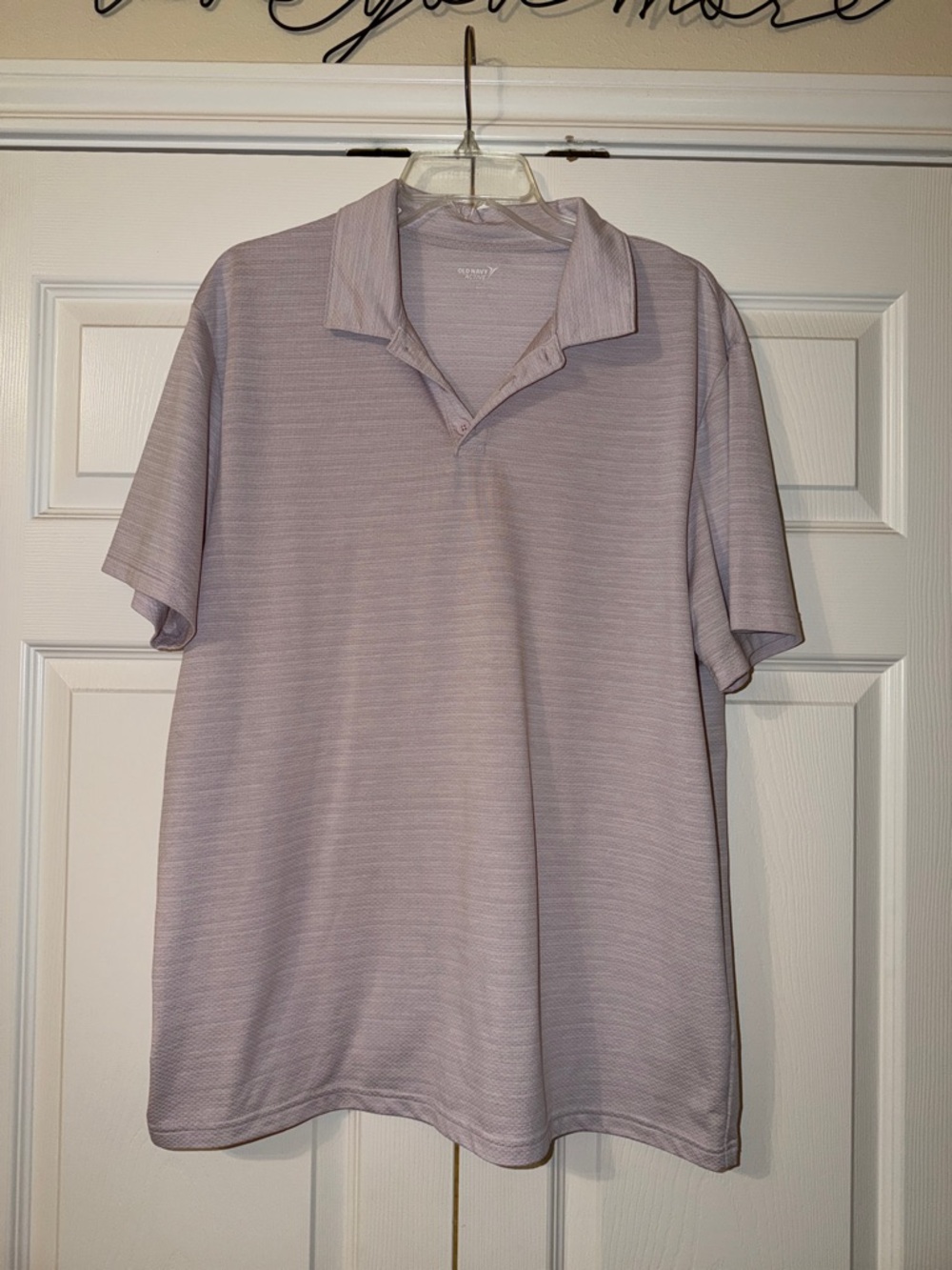 Old Navy Light Lavender Men's Polo Shirt